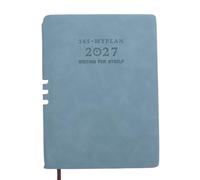 Kisangel Agenda A5 2027 : Carnet de notes académique - Calendrier horaire, quotidien, hebdomadaire et mensuel pour l’organisation du travail, la définition d’objectifs et la gestion des tâches,