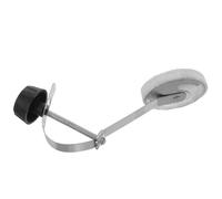 Kisangel Amortisseur de Caisse Claire en Métal et Feutre, Silencieux pour Batterie Jazz, Accessoire D’atténuation Sonore pour Tambour, Contrôle de Tonalité, Compatible Grosse Caisse,