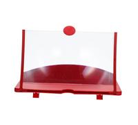 Kisangel Amplificateur Écran Téléphone Portable Loupe Écran Créative avec Support Antidérapant Angle pour Vision Confortable pour Films et Jeux