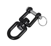 Kisangel Anneau Double Pivotant en Acier Inoxydable pour Fixation Fauteuil Suspendu et Hamac, Connecteur Rotatif Solide pour Balancelle et Balancoire