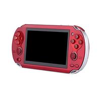 Kisangel Appareil De Jeu Portable Console De Jeux Portable Lecteur De Jeux Vidéo Lecteur Multimédia Rouge