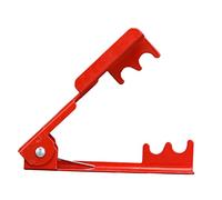 Kisangel Appareil Rose Thorn Floral épine Trousse sécateurs pour Le Jardinage coupeurs de Jardin Outil d'échardonnage de Roses décapant de Tige Outils de Fleuriste Rouge