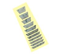 Kisangel Autocollants de Fretboard pour Guitare Stickers Décoratifs Trapezoïdaux Coquille Blanche Faciles à Appliquer Retirer Convient à Tous Types de Guitares