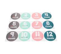 Kisangel Autocollants Mensuels Pour Étapes De Croissance Autocollants Né Accessoires Photo