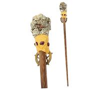 Kisangel Baguette De Cristal Halloween Party Stone avec Cristaux pour Adultes Décoration De Sorcière Baguettes De Décoration Baguette De Baguette De Sorcière Baguette De