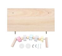 Kisangel Balançoire pour Perroquets Pierre Jouet pour Mordre Et Molaire Accessoire pour Animaux De Compagnie