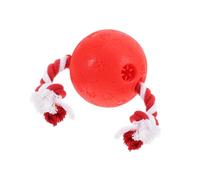Kisangel Balle Manquante Petit Chien Jouets À Mâcher Petit Chien Jouets Chiot Jouets À Mâcher pour Petits Chiens Chiot Jouets À Mâcher Rouge TPU