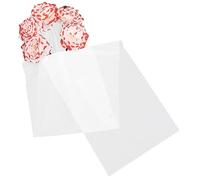 Kisangel Bandeau Halloween avec Voile Fleur de Sang Accessoire Cosplay pour Fête Convient à Âges pour à Thème et Photos