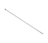 Kisangel Barre de Remplacement Acier Inoxydable pour Table de Football de Table Accessoire Ergonomique Compatible avec Plusieurs Modèles Poignée Confortable pour Jeu de Football