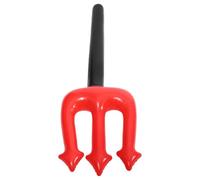 Kisangel Bâton Gonflable Fourche du Diable Rouge en PVC Accessoire Halloween 1 Pièce Créatif pour Performance et Déguisement Décoration Légère et Portable pour Fête et Spectacle