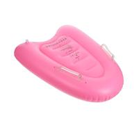 Kisangel Bodyboard Gonflable Épais Rose avec Poignée Flotteur de Piscine Portable et Stable pour Garçon Fille Jeu Aquatique Sécurisé et pour Plage et