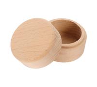 Kisangel Boîte à Dents en Bois, Boîte de Souvenirs 3d Compacte et Portable, pour Dents de Lait, Protège Vos Souvenirs Précieux, Présent de Naissance