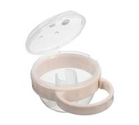 Kisangel Boîte à Tétine pour Bébé en Pp Rangement Sécurisé et Crochet Facile à Suspendre, Étui Porte-tétine Portable Voyages