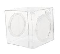 Kisangel Boîte boîte d'isolement d'aquarium Filet de pêche Accessoires d'aquarium Bassin de Pisciculture Filtre d'aquarium Poissons d'aquarium Accessoire d'aquarium Acrylique Transparent