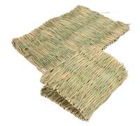 Kisangel Boîte De 2 Pièces natte de Paille Oreiller de Poulet coopérative Tunnel de Poulet mangeoire à Poulet Les Poules Cages approvisionnement en Poulet Tapis de Nidification pour Poulet
