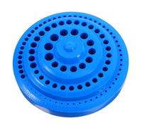 Kisangel Boîte de Rangement pour Mèches de Perceuse Plateau Classé pour Forets Organisateur Pratique pour Atelier Boîte Vide pour Forets Longs Mallette Compacte pour Accessoires de Perçage