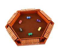 Kisangel Boîte Flop Numérique pour Enfants Spots Queues De Table Dés Jeu De Société Joueurs Fermez Les Mathématiques Jeux Interactifs en Famille Puzzle en Bois