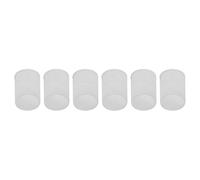 Kisangel Boîte Ronde de Collection 6pcs en Plastique pour Rangement et Présentation de Figurines, Protection et Exposition pour Modèles 3D et Échantillons