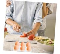 Kisangel Boîtes à Œufs Transparentes pour Réfrigérateur Lot de 2 en Plastique Solide 6 Compartiments, Adaptées au Rangement Quotidien