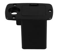 Kisangel Boîtier à Piles 9v pour Guitare et Basse Électrique, Étui de Transport Compact en Plastique Solide, Porte-piles pour Micros Actifs, Accès Rapide, Compatible Instruments