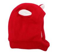 Kisangel Bonnet Chaud pour Chien Oreilles de Lapin Isolant pour Grands Chiens Protection Vent et Froid Déguisement Mignon pour Promenades Hivernales