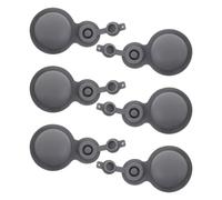 Kisangel Bouchon d'air TPU Étanche pour Oreiller Gonflable U de U, Kit de 6 Pièces Clapet Anti-Retour Unidirectionnel, Accessoires de Remplacement pour Coussin de Camping et