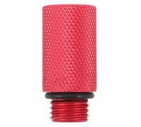 Kisangel Bouchon de Détendeur de Plongée Rouge en Aluminium Adaptateur de Tuyau Haute Pression 7/16-20 à Serrage Manuel Accessoire de Réparation Étanche et Léger pour Équipement de Plongée