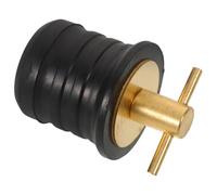 Kisangel Bouchon de Vidange Marin en Laiton 125 Pouce Poignée en T Étanchéité Fiable Compatible Bateaux Kayaks et Yachts Kit d'Installation Complet pour Vidange Facile