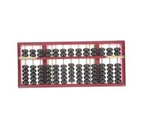 Kisangel Boulier Bois Perles Colonnes pour Garçon Fille Outil Pratique Arithmétique Montessori pour Apprendre à Compter et Calculer Boulier Chinois Educatif