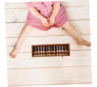 Kisangel Boulier Chinois Bois Outil Pédagogique pour Apprentissage Mental Calcul et Développement Cognitif des Garçon Fille et Adultes et Fonctionnel