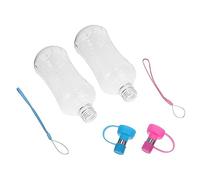 Kisangel Bouteille d'eau Portable pour Chien 500ml Abreuvoir Suspendu pour Animal De Compagnie Plastique Résistant Lot De 2 Voyages Et Promenades Convient Aux Chiens Et Chats