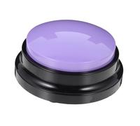 Kisangel Boutons De Chien Interactifs Enregistrables Aide Au Dressage Communication Animale Jouet Éducatif en Plastique Violet Utilisable pour Chiens Et Chats