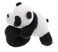 Kisangel Bracelet à Claque Peluche Panda Pour Garçon Fille Bande à Pression Jouet Animal Cadeau De Fête