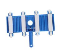 Kisangel Brosse Aspiration pour Piscine Tête de Nettoyage Professionnelle Plastique Outil Polyvalent pour Fond et Parois Compatible Types de