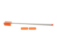 Kisangel Brosse de Nettoyage pour Aquarium à Long Manche - Grattoir à Algues - Outil Multifonction pour Vitres D’Aquarium en Verre et Acrylique - Nettoyeur pour Entretien Quotidien des