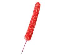 Kisangel Brosse de Nettoyage pour Piccolo en Nylon Rouge Poignée Antidérapante, Accessoire Pratique pour Flûte, Résistante la Déformation, pour Entretien Musical