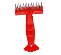 Kisangel Brosse de Toilettage pour Chien Peigne Anti-mue pour Animaux Outil de Démêlage pour Chiens et Chats