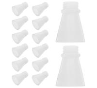 Kisangel Buses de Rechange pour Extincteurs 1 Kg 50 Pièces Embouts en Plastique de Trompette Accessoires pour Extincteurs Domestiques et Professionnels Pièces Détachées Solide et