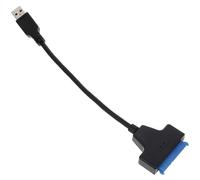 Kisangel Câble Convertisseur 25 Pouces USB 30 pour Disque Dur Externe SSD et Disque Mécanique Adaptateur Transfert de Données Haute Vitesse 6 Gb/S sans Alimentation Compatible