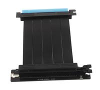 Kisangel Câble Riser Pcie Plat à Angle Droit pour Montage Vertical GPU Extension Stable et Blindée pour Carte Graphique ATX Pc