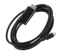 Kisangel Câble Type-c vers interface vidéo numérique Résistant Rupture Projection Écran Téléphone sur Tv Compatible Pc Portable Multimédia