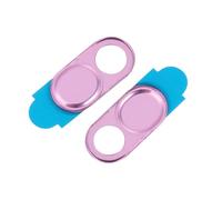 Kisangel Cache-caméra Ultra-Fin Or et pour en Tablette Alliage D'aluminium Anti-Hacking 2pcs Protection Élégante et Coulissante pour Webcam D'ordinateur Portable