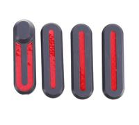 Kisangel Caches de Moyeux de Roues et Arrière pour Trottinette Électrique Millet Pro Coque avec Autocollants Réfléchissants Protection Robuste et Décoration Nocturne