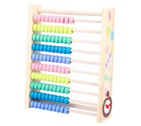 Kisangel Cadre Boulier Bois pour Garçon Fille Outil Dapprentissage Mathématique Tableau Dessin Effaçable Éveil Couleurs et Calculs Ans