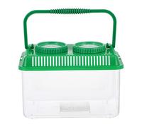 Kisangel Cage Portable pour Observation Extérieure Étui Transparent avec Loupe pour Garçon Fille