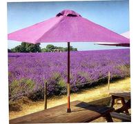 Kisangel Cale Conique pour Parasol De Table Jardin, Protection Trou De Table Patio, Bouchon Annulaire en Caoutchouc Marron, Accessoire Extérieur Stabilisateur Le Vent