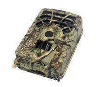 Kisangel Caméra de Chasse 12 Mégapixels 480P HD Piège Photographique Extérieur Pr300A Camouflage sans Batterie Surveillance Faune Sécurité en Plein Air