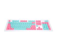 Kisangel Capuchons de Clavier Mécanique en Pbt 104 Touches Design en Arc Escalier pour Réduire la Fatigue et Améliorer la Lisibilité des Caractères, pour Clavier PC