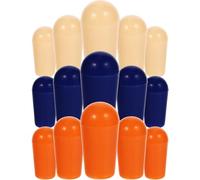 Kisangel Capuchons de Guitare à Bascule 15pcs en Plastique Filetage Intérieur 3,5mm Robuste pour Accessoires de Guitare Électrique Usage Polyvalent