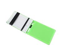Kisangel Carnet de Score Golf Portable PU Cuir Noir Protège Carte de Score Standard Design Flip Pratique Accessoire de Comptage pour Golfeurs